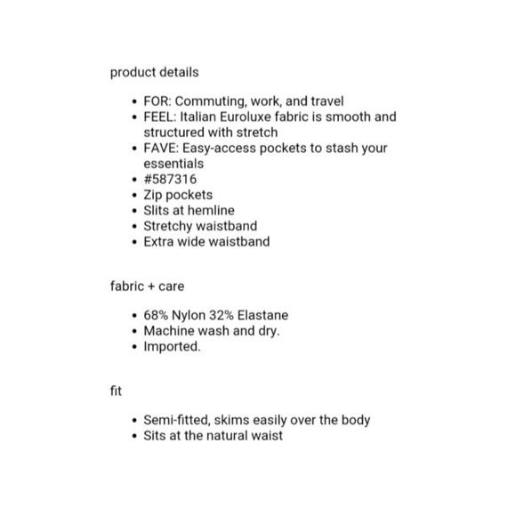 Athleta Cosmic Wide Leg Pant Size 6 Olive Track Travel Outdoors NEW NWT - Picture 13 of 13